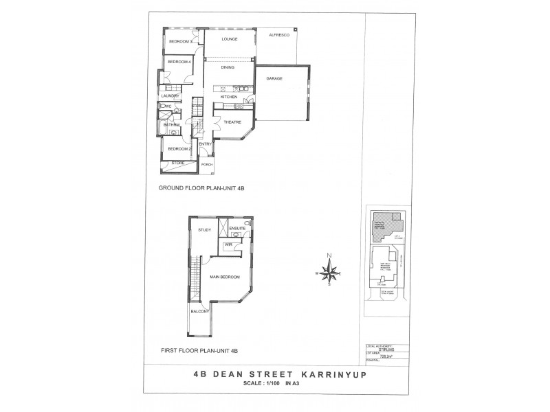 B/4 Dean Street, Karrinyup WA 6018 Floorplan