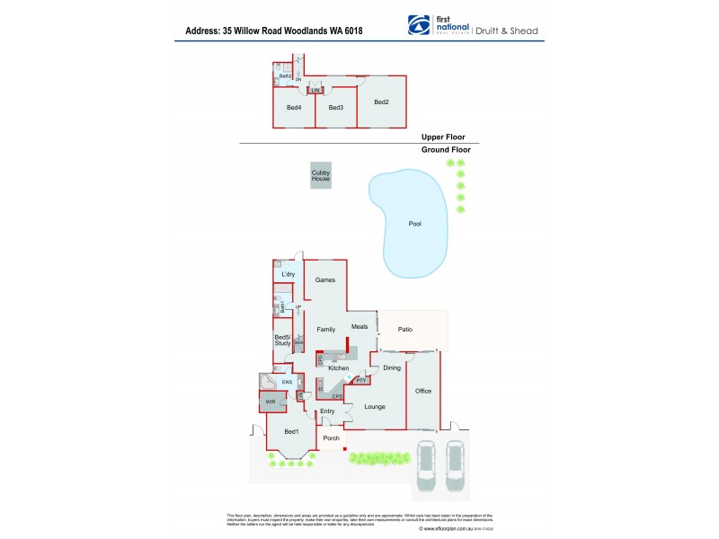 35 Willow Road, Woodlands WA 6018 Floorplan