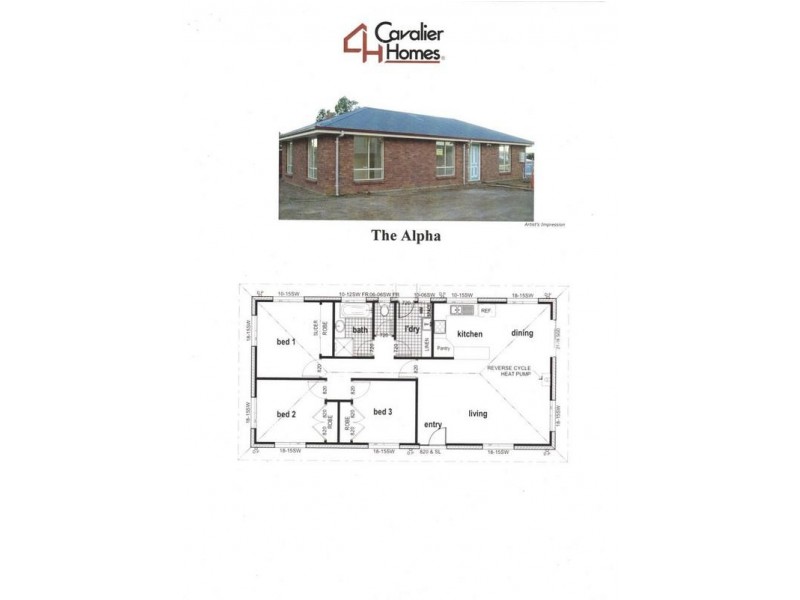 95 Main Road – Alpha House & Land Package, Kempton TAS 7030