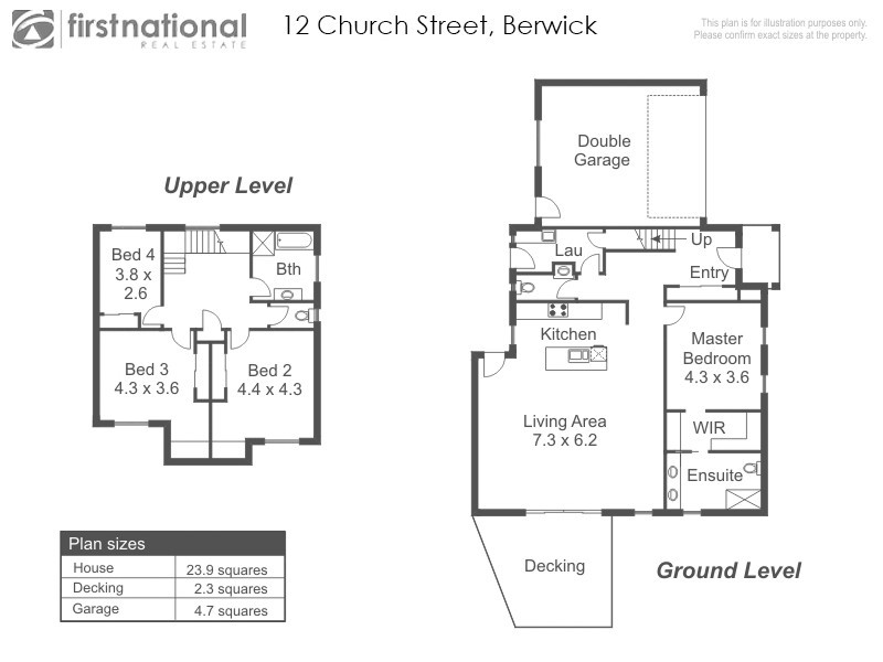 12 Church Street, Berwick VIC 3806 Floorplan