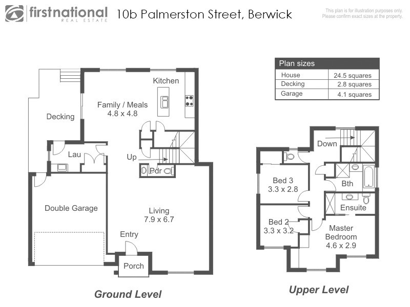 10B Palmerston Street, Berwick VIC 3806 Floorplan