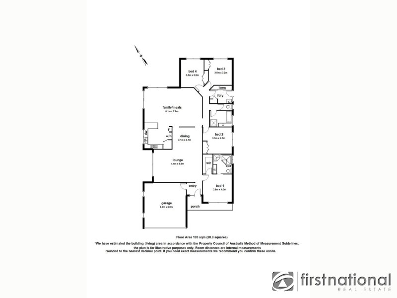 3 Blue Wren Place, Berwick VIC 3806 Floorplan