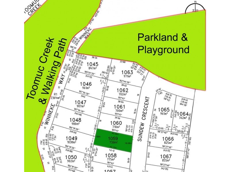 Lot 1059,  Sundrew Crescent, Pakenham VIC 3810