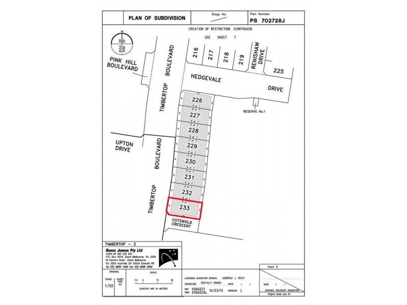 Lot 233 Timbertop Boulevard, Officer VIC 3809
