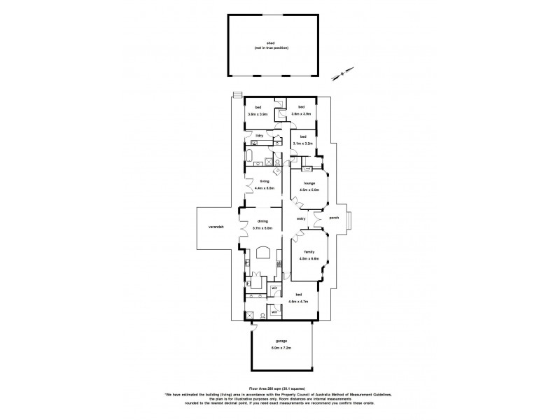 50 Parish Rd, Iona VIC 3815 Floorplan