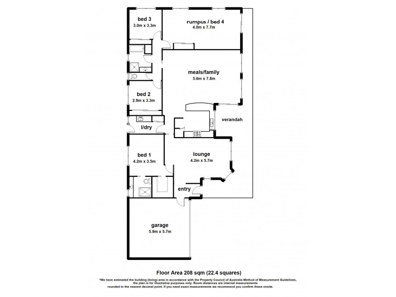 17 Windermere Boulevard, Pakenham VIC 3810 Floorplan