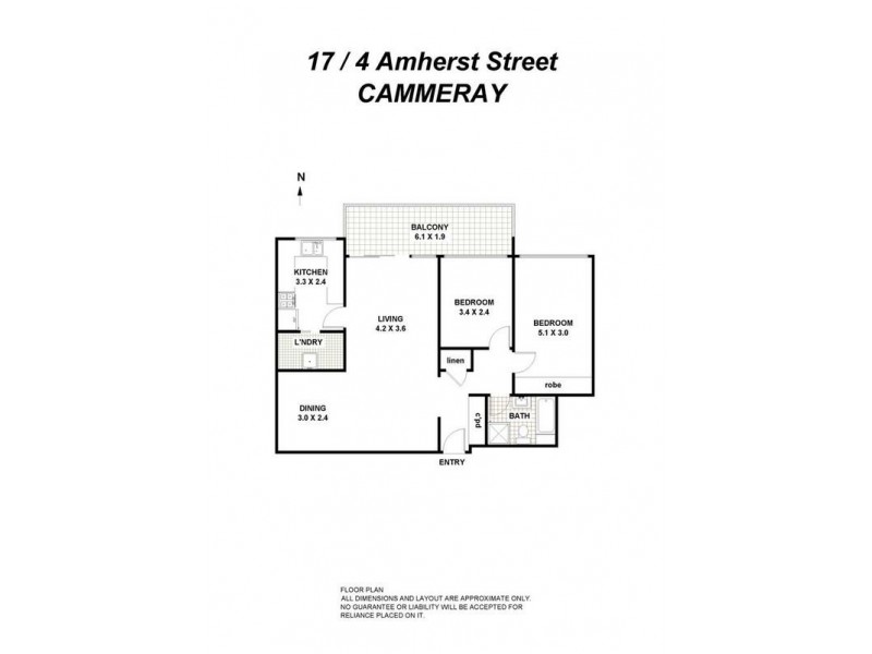 17/4 Amherst Street, Cammeray NSW 2062