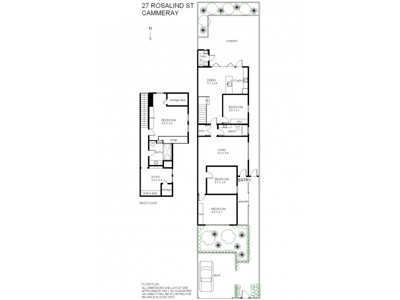 27 Rosalind Street, Cammeray NSW 2062 Floorplan