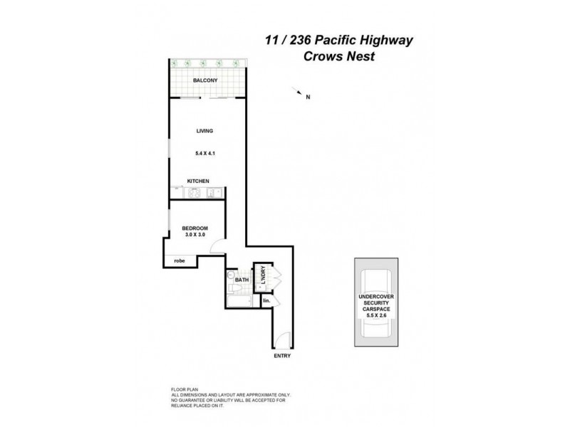 11/236 Pacific Hwy, Crows Nest NSW 2065