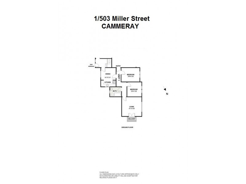 1/503 Miller Street, Cammeray NSW 2062