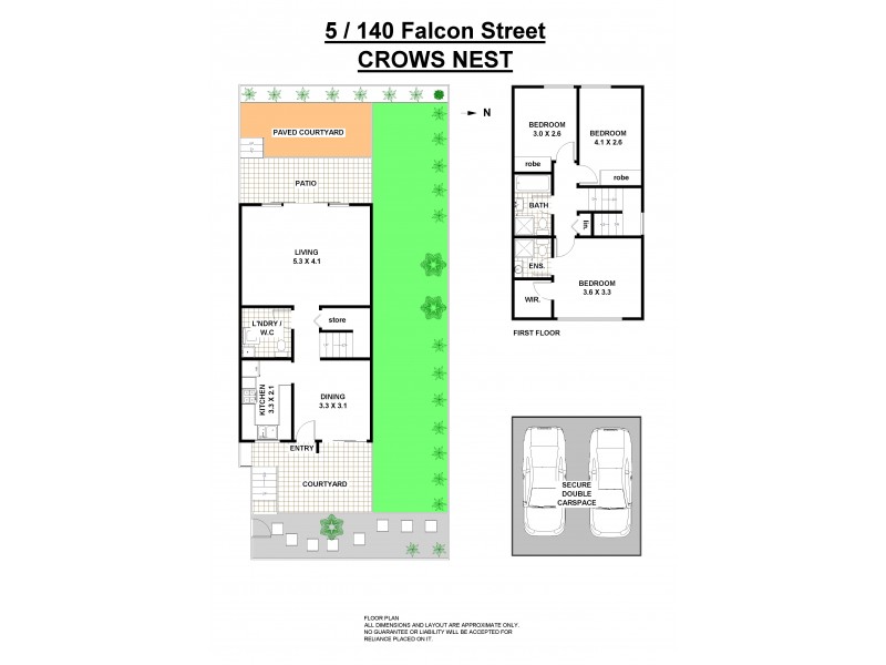 5/140 Falcon Street, Crows Nest NSW 2065 Floorplan