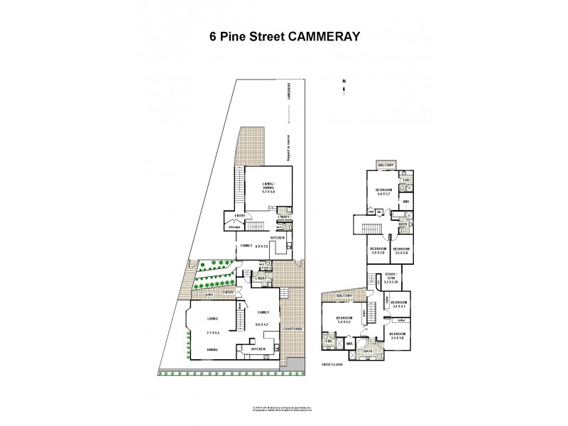 6 Pine Street, Cammeray NSW 2062 Floorplan