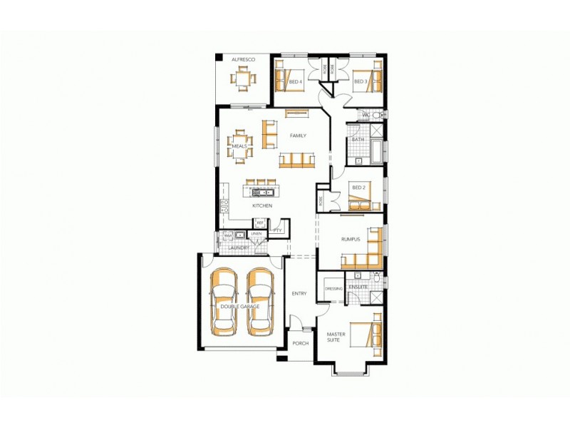 47 Chantenay Parade, Cranbourne North VIC 3977 Floorplan