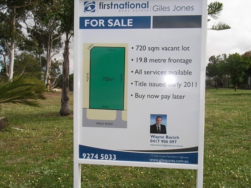 31 Weld Road (proposed lot), Swan View WA 6056