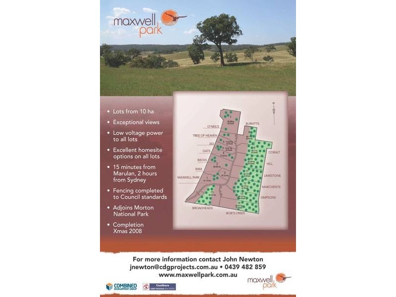 “MAXWELL PARK”, Bungonia NSW 2580