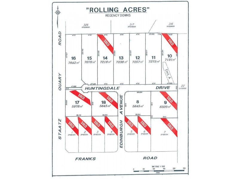 Lot 8-18, Huntingdale, Regency Downs QLD 4341