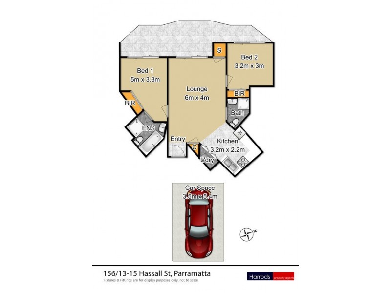 156/13-15 Hassall Street, Parramatta NSW 2150 Floorplan