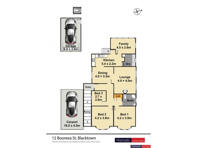 12 Booreea Street, Blacktown NSW 2148 Floorplan