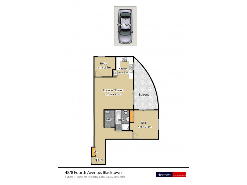 48/8-10 Fourth Avenue, Blacktown NSW 2148 Floorplan