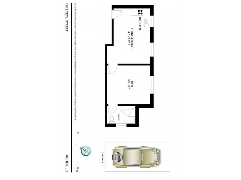 13/12 Cecil Street, Ashfield NSW 2131