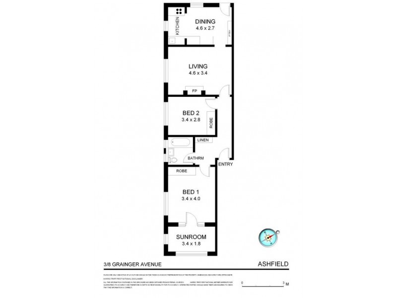 3/8 Grainger Avenue, Ashfield NSW 2131