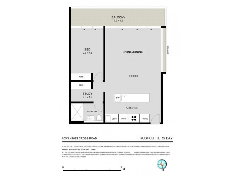 805/3 Kings Cross Road, Rushcutters Bay NSW 2011