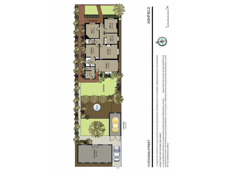 13 Dougan Street, Ashfield NSW 2131 Floorplan
