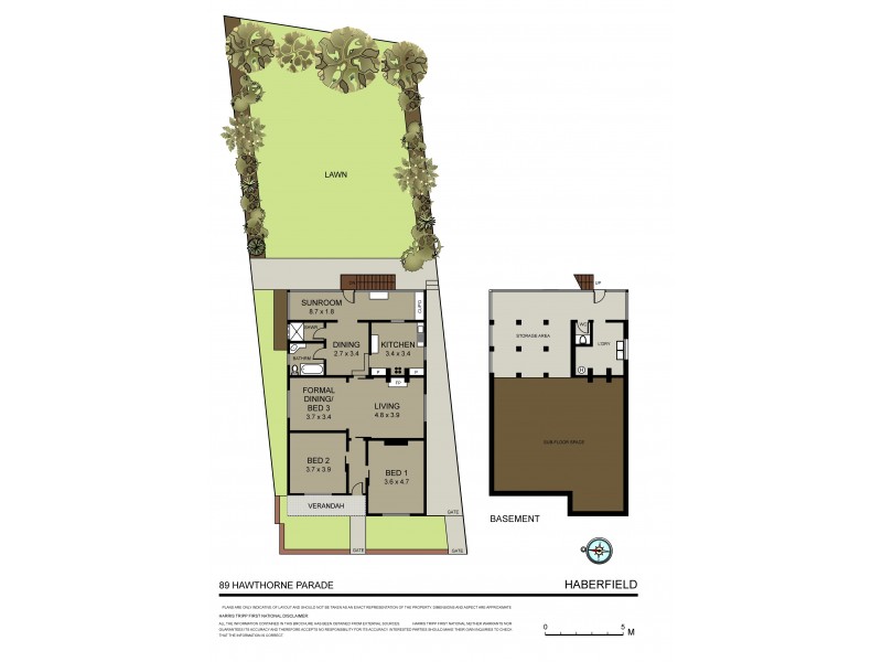 89 Hawthorne Parade, Haberfield NSW 2045 Floorplan