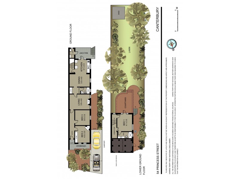 54 Princess Street, Canterbury, Ashbury NSW 2193 Floorplan