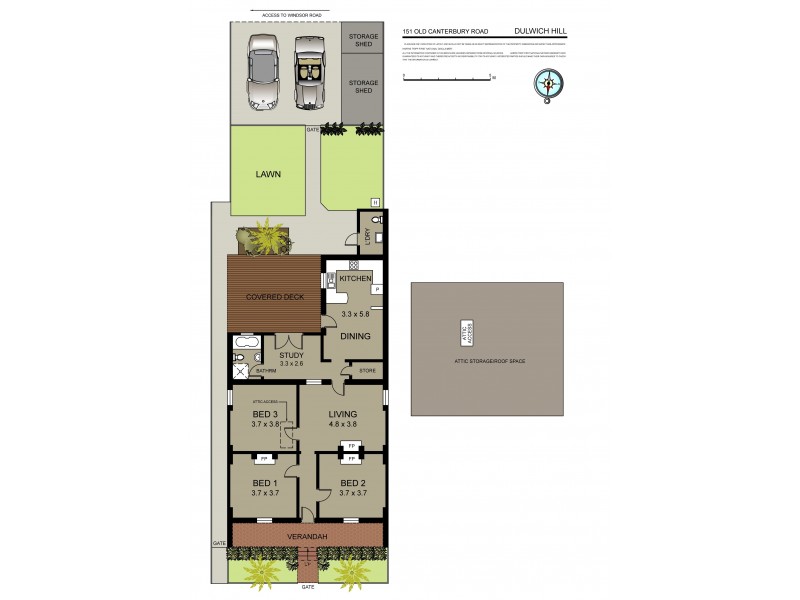 151 Old Canterbury Road, Dulwich Hill NSW 2203 Floorplan