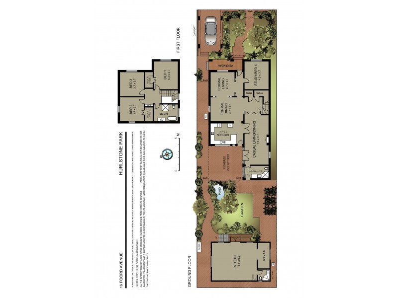 16 Foord Avenue, Hurlstone Park NSW 2193 Floorplan