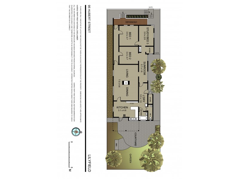 95 Hubert Street, Lilyfield NSW 2040 Floorplan