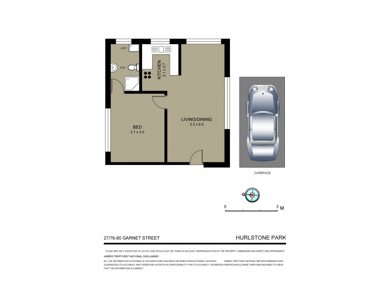 27/76-80 Garnet Street, Hurlstone Park NSW 2193 Floorplan