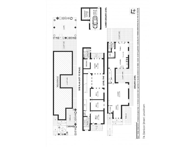 7a Denison Road, Lewisham NSW 2049 Floorplan
