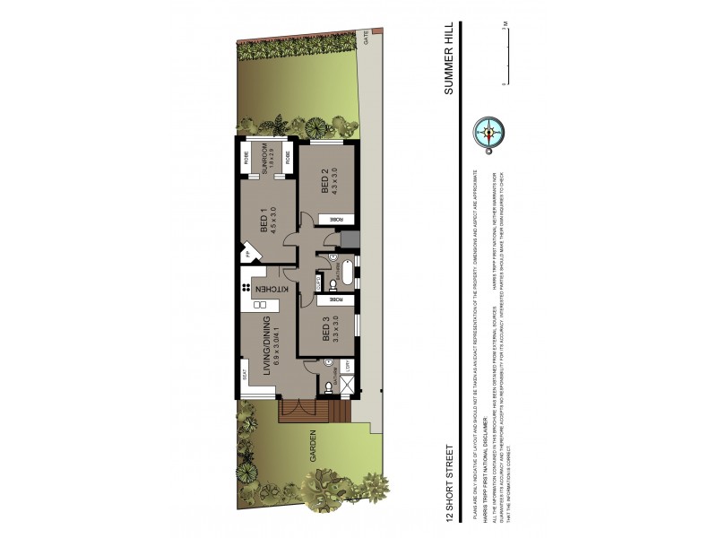 12 Short Street, Summer Hill NSW 2130 Floorplan