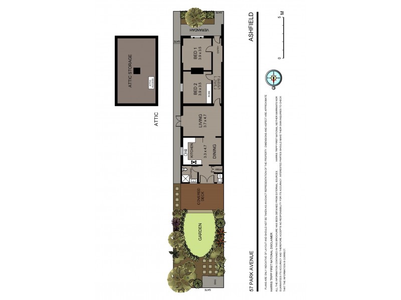 57 Park Avenue, Ashfield NSW 2131 Floorplan