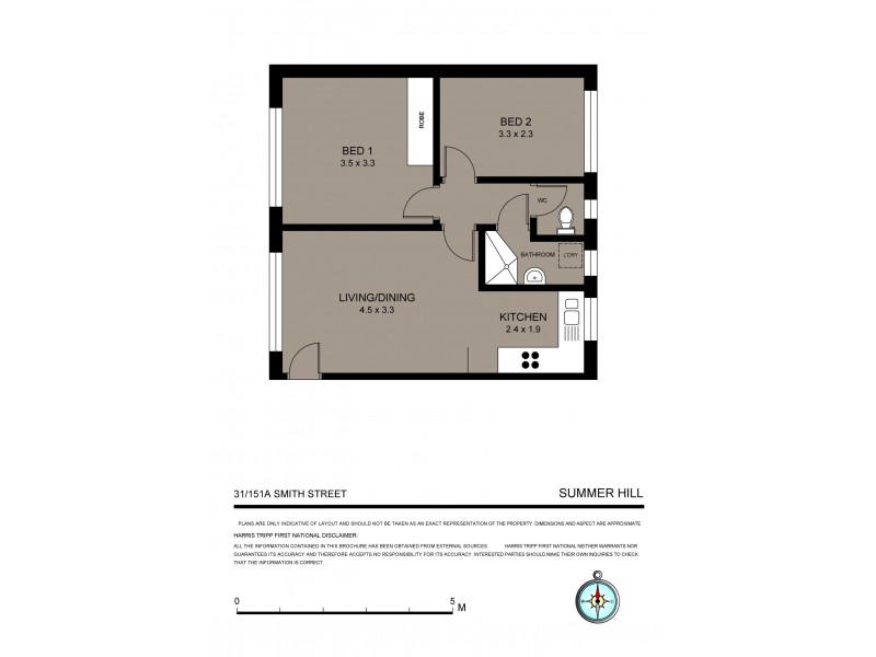 31/151a Smith Street, Summer Hill NSW 2130 Floorplan