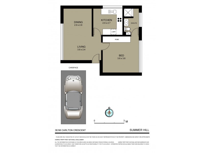 3e/98 Carlton Crescent, Summer Hill NSW 2130 Floorplan