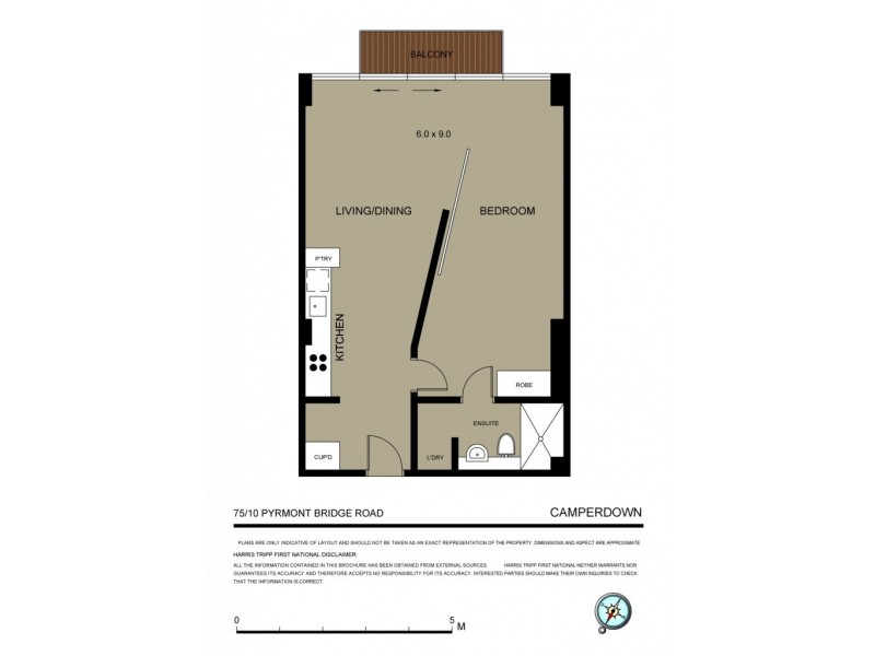 75/10 Pyrmont Bridge Road, Camperdown NSW 2050 Floorplan