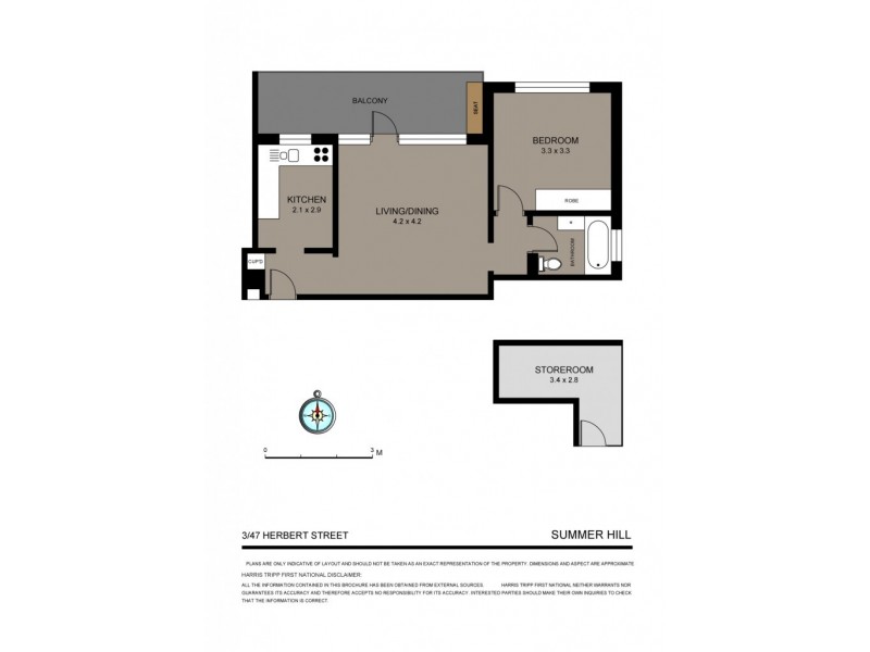 3/47 Herbert Street, Summer Hill NSW 2130 Floorplan