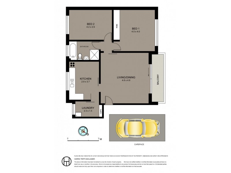 2/15 Loftus Street, Ashfield NSW 2131 Floorplan