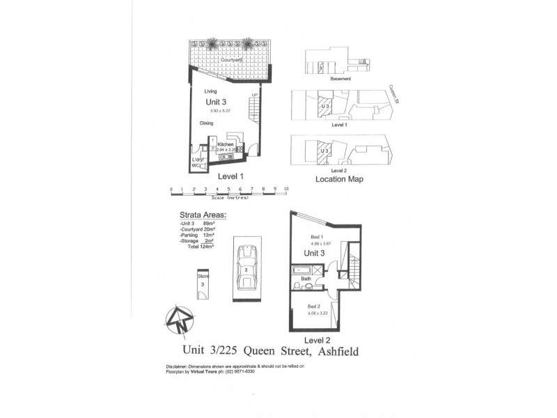 3/225 Queen Street, Hurlstone Park NSW 2193 Floorplan
