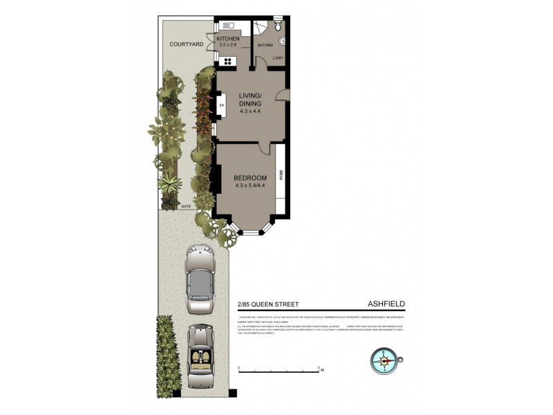 2/85 Queen Street, Ashfield NSW 2131 Floorplan