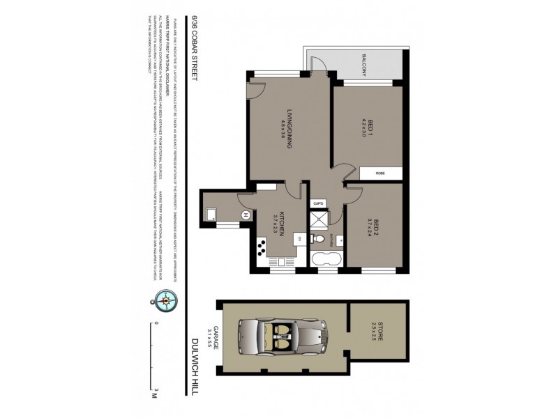6/36 Cobar Street, Dulwich Hill NSW 2203 Floorplan