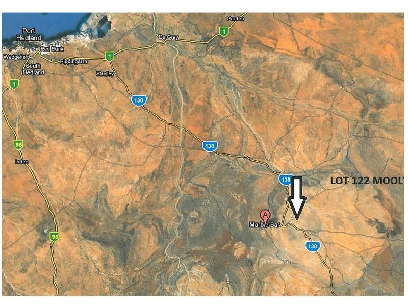 Lot 122,  Moolyella Road, Marble Bar WA 6760