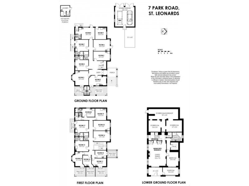 7, 9& 11 Park Road, St Leonards NSW 2065