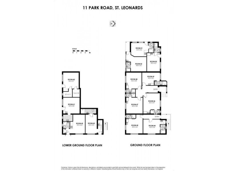 7, 9& 11 Park Road, St Leonards NSW 2065