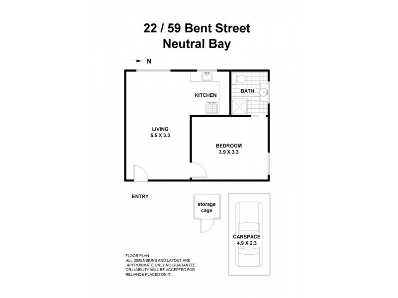 22/59 Bent Street, Neutral Bay NSW 2089
