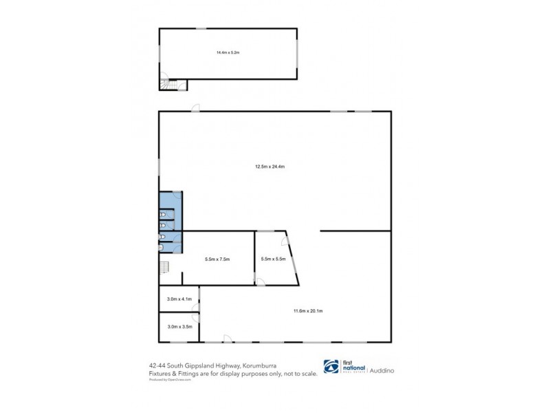 42-44. Commercial Street, Korumburra VIC 3950 Floorplan