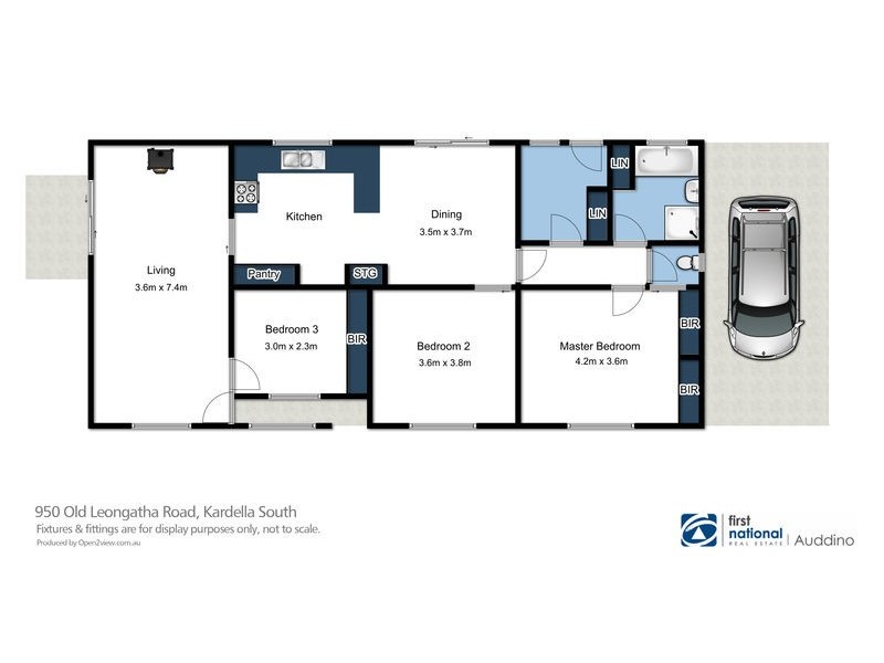 950. Old Leongatha Road, Korumburra VIC 3950 Floorplan